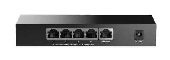 H3C Magic BS205T-P 4 Port Poe+ 1 Port Uplink 10-100-1000 Mbps Metal Kasa Swich - 2