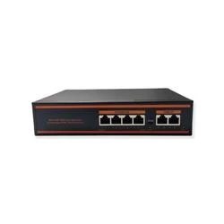 Nova ND1PG0421A 4 Port Poe+ 10-100-1000 Mbps 2 Port 10-100-1000 Uplink 1 Port SFP Switch 78W - Resim 2