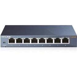 Tp-Link TL-SG108 8 Port 10-100-1000 Mbps Switch Çelik Kasa - 3