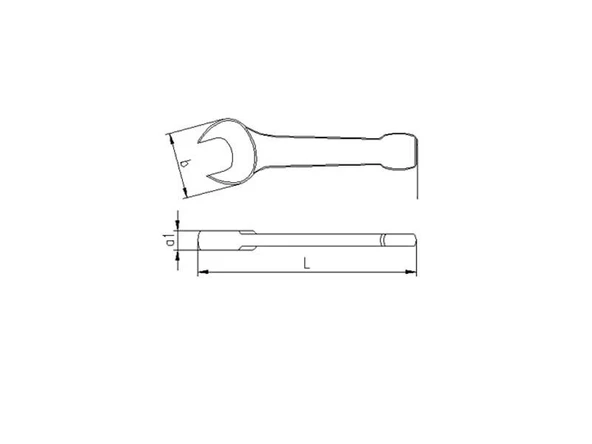 İzeltaş Çatal Çakma Anahtar 38 mm - 2