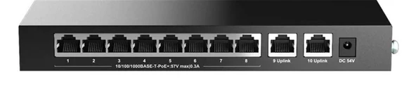 H3C Magic BS210T-P 8 Port Poe+ 2 Port Uplink 10-100-1000 Mbps Metal Kasa Swich - 2