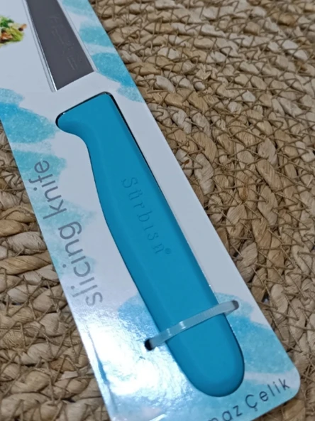 Sürmene 61004 Mutfak Bıçağı (9,50 Cm) Turkuaz - Resim 10