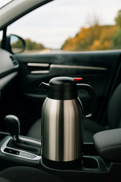 Girist 2 Lt Paslanmaz 304 Çelik Termos - 3