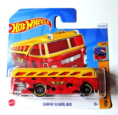 Hot Wheels Tekli Arabalar Surfin' School Bus HTD58 ürün görseli
