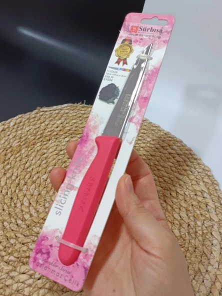 Sürmene 61004 Mutfak Bıçağı (9,50 Cm) Nar Çiceği - 3