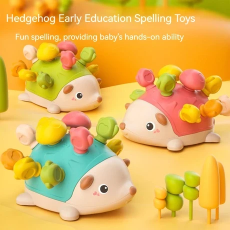 Prodigy Toy Kirpi Tak ve Çalıştır Eğitici Oyuncaklar - 5
