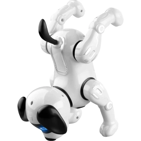 Dogula Uzaktan Kumanda Robot Köpek Oyuncak Push Up Rc Robot Köpeği Erkek ve Kız Çocukları Beyaz - 5
