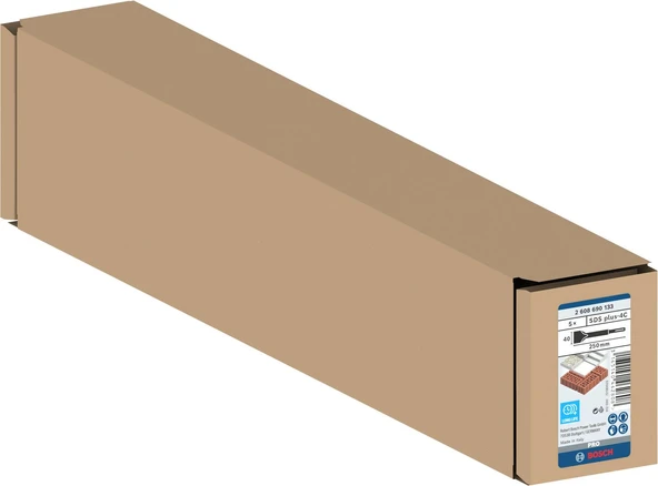 PRO SDS plus-4C Yassı Keski, 40x250 mm, 5 parça ürün görseli