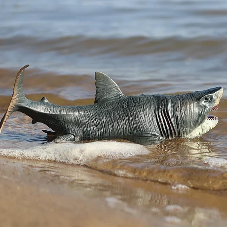 iaying Köpekbalığı Aksiyon Figürü Megalodon Modeli Bilişsel Oyuncaklar Gerçekçi Erkekler Ve Kızlar - 3