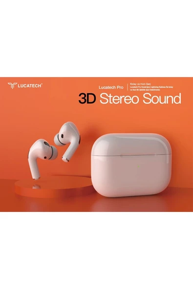 iPhona 16 / 16 Plus / 16 Pro / 16 Pro Max uyumlu Air Pro Bluetooth Kulaklık - 5