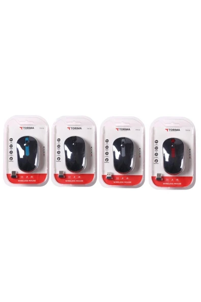 TM-10 Ergonomik Kablosuz Gri Optik Mouse - 2