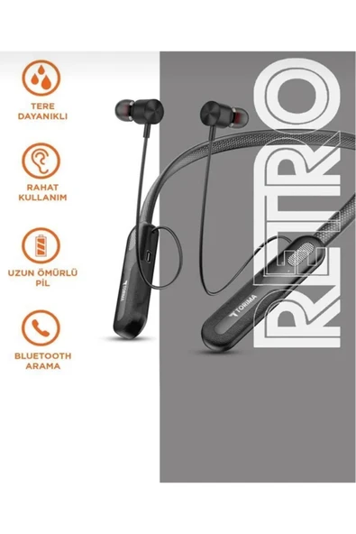 Tb06 Bluetooth Kulaklık, 200 Saat Şarj - Resim 2