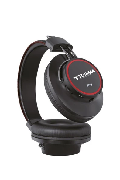 TORİMA HD-10 Siyah Kafa Üstü Kablosuz Bluetooth Kulaklık - Resim 5