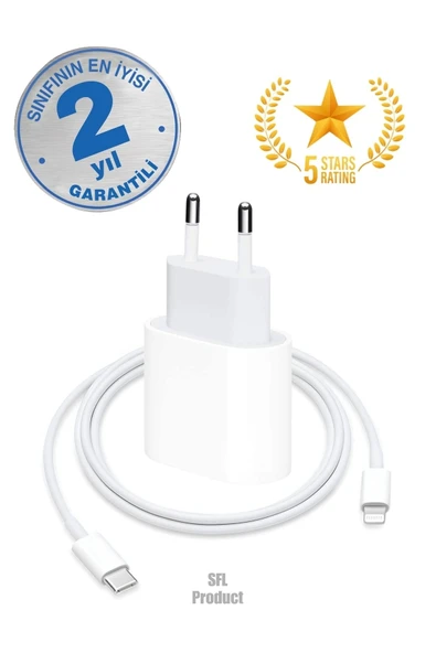 Iphone Tüm Serilerle Uyumlu 20W Hızlı Şarj Aleti Adaptör Kablo Plus 6 7 8 X 11 12 13 14 Pro Max - Resim 4