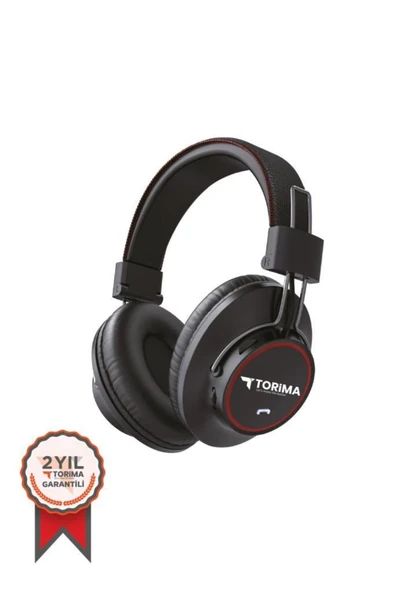 TORİMA HD-10 Siyah Kafa Üstü Kablosuz Bluetooth Kulaklık ürün görseli 1