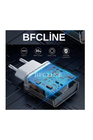 Iphone Tüm Serilerle Uyumlu Hızlı Şarj Aleti Kablo Adaptör 20w 6 7 8 X 11 12 13 14 Pro Max - Resim 4