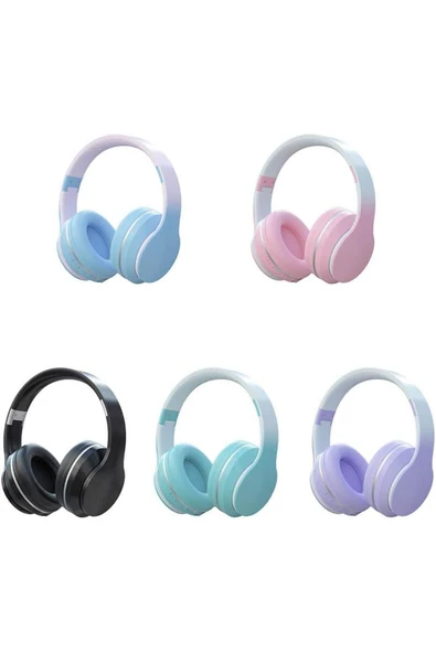 TORİMA SN-35 Lila On-Ear Kafa Üstü Kablosuz  Kulaklık Bluetooth 5.1 - Resim 2