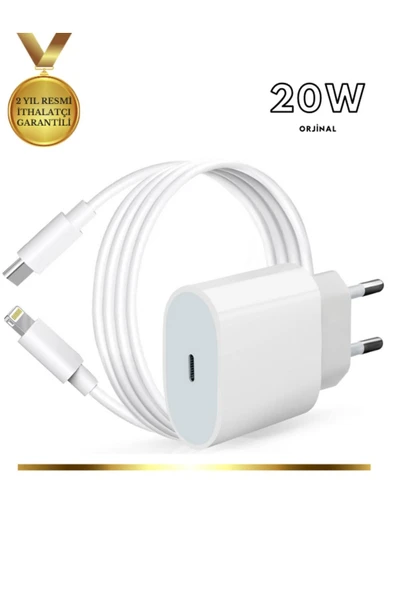 Iphone Tüm Serilerle Uyumlu Hızlı Şarj Aleti Kablo Adaptör 20w 6 7 8 X 11 12 13 14 Pro Max ürün görseli 1