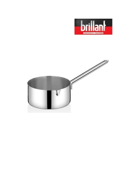 Alkaid Kaçerola 3'lü Çelik Set Sütlük-Sosluk 16/18/20 cm - Resim 3