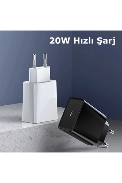 20w Iphone Tüm Serilerle Uyumlu Hızlı Şarj Adaptörü Set Iphone 11/12/13/pro/pro Max/14/14 Pro - Resim 6