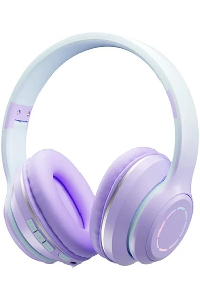 TORİMA SN-35 Lila On-Ear Kafa Üstü Kablosuz  Kulaklık Bluetooth 5.1 ürün görseli 1