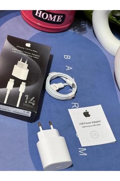 İPHONE YENİ NESİL 25W ŞARJ ALETİ ürün görseli 1