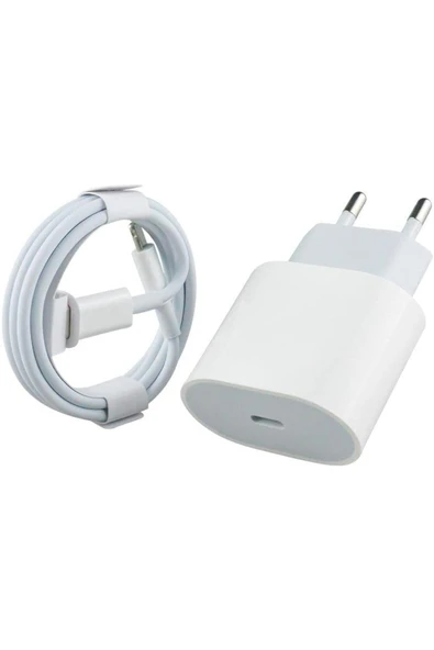 Ezg GN-59 iPhone 14 13 12 Pro Max 11 8 20W PD Hızlı Şarj Type-C Şarj Seti Duvar Şarjı Ezsnshop - 1