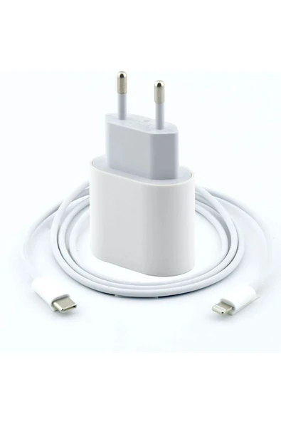 IPHONE TÜM SERİLERLE UYUMLU ADAPTOR KABLO 6 7 8 X 11 12 13 14 PRO MAX A GRADE++ 20W HIZLI ŞARJ ALETİ - 2