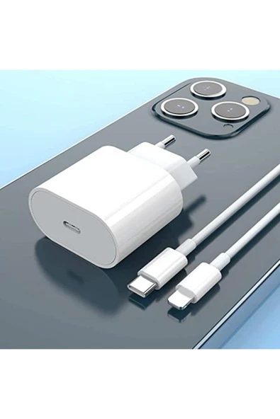 Iphone 11 / 11 Pro / 11 Pro /12 Pro/ 12 Pro Max Uyumlu (20w) Şarj Aleti Ve Kablosu - Resim 2