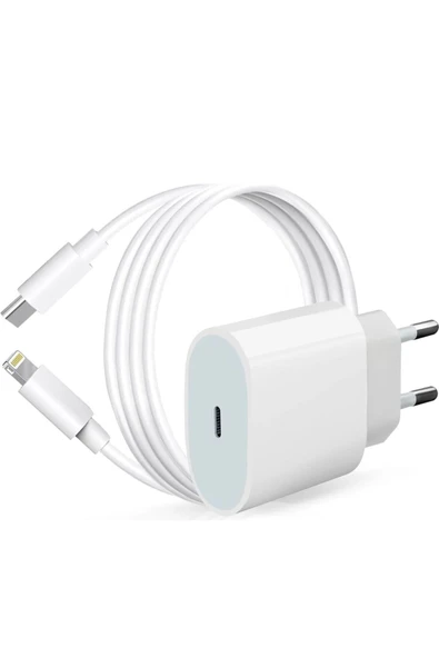 IPHONE TÜM SERİLERLE UYUMLU ADAPTOR KABLO 6 7 8 X 11 12 13 14 PRO MAX A GRADE++ 20W HIZLI ŞARJ ALETİ - 4