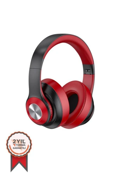 TORİMA SN-85 Kablosuz Kulaklık Bluetooth 5.1 BLACKRED ürün görseli 1