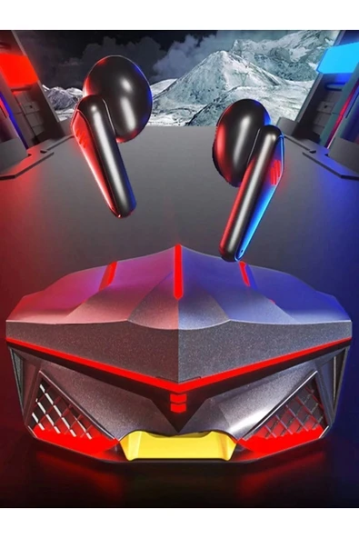 K98 Ultra Basslı 45 Ms Gecikmeli Led Işıklı Tws 5.2 Bluetooth Kulaklık L K98 Elfarıs - Resim 2