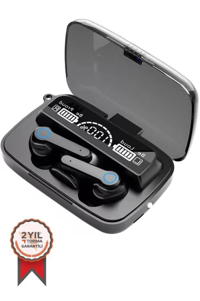 M19 Siyah 5.0 Bluetooth Kulak İçi Kulaklık ürün görseli 1