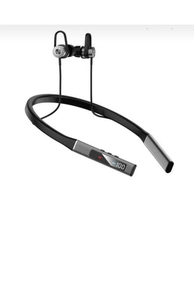 100 Saat Sporcu Bluetooth Kulaklık Lcd Şarj Göstergeli Boyun Bantlı Kulaklık ürün görseli 1