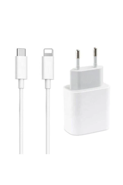 Uyumlu IPhone 20 W Hızlı Şarj Aleti Seti Adaptör + Usb-c Kablo