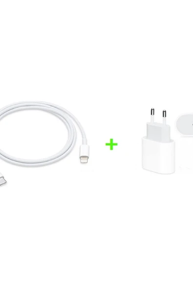 Apple İphone Usb-C 20W Uyumlu Adaptör Ve 1M Şarj Kablosu-3. Nesil Şarj Adaptörü Ve Kablo ürün görseli 1