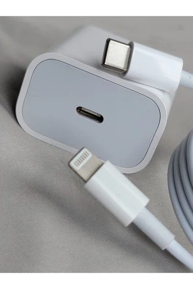 Iphone 11 11 Pro 12 12 Pro Max 18w Şarj Cihazı Lightning Konnektörlü Adaptör be Usb Şarj Kablosu - 3