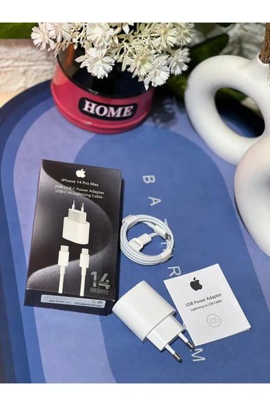 İPHONE YENİ NESİL 25W ŞARJ ALETİ - Resim 3