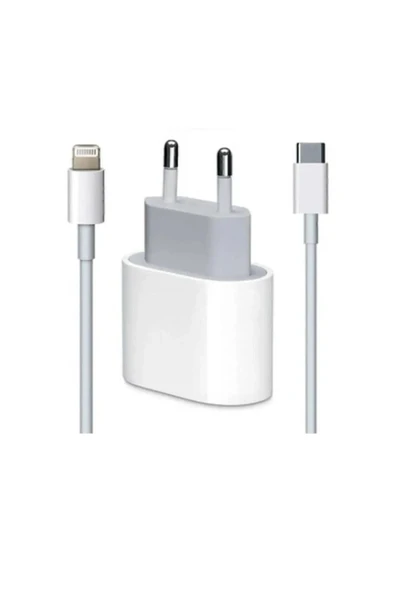 Iphone Tüm Serilerle Uyumlu Hızlı Şarj Aleti Kablo Adaptör Set X 11 12 13 14 Pro Max ürün görseli 1