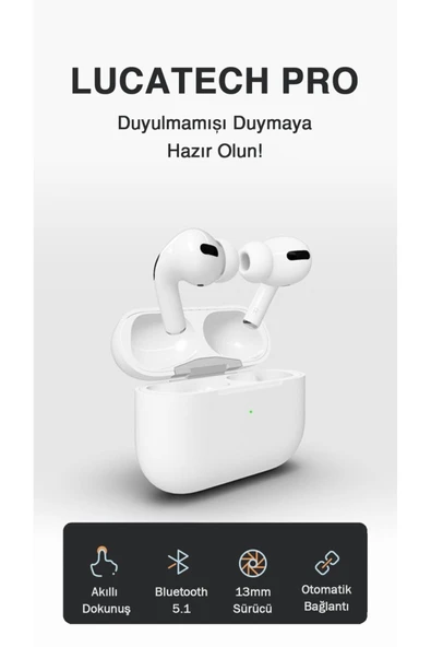 iPhona 16 / 16 Plus / 16 Pro / 16 Pro Max uyumlu Air Pro Bluetooth Kulaklık - 3
