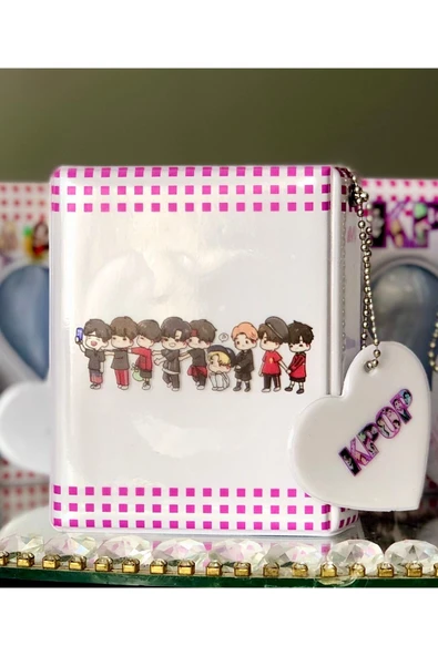 Kpop Fotokart Binder Mini Albüm (2 FOTOKART HEDİYE, GÖRSELDEKİ ÜRÜNÜN AYNISI GELMEKTEDİR) - 2