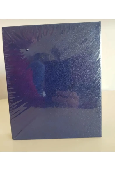 Lacivert 100lü 10x15cm Fotoğraf Albümü - Deri Kaplı Foto Pencereli - Aile Resimleri - Resim 4