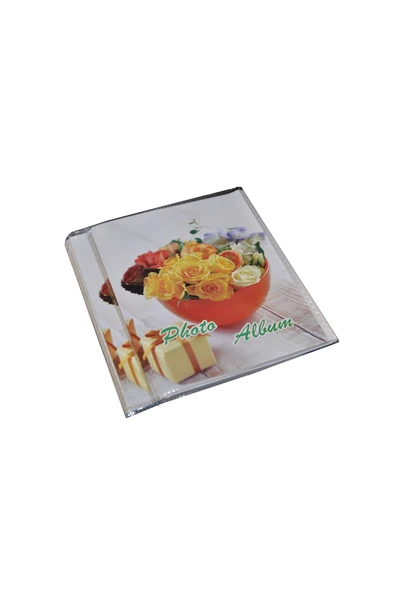 13x18 fotoğraf albümü 18 sayfa 36 fotoğraf kapasiteli önlü arkalı ürün görseli 1