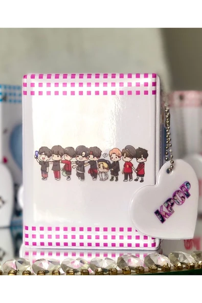 Binder, Kpop, Kawai, Pckart Fotokartlık Mini Albüm 6x9 Instax Fotoğraf Resim Kart Albümü - 2