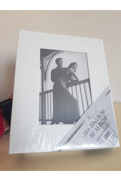 Istediğiniz Renk 200lü 10x15cm Fotoğraf Albümü - Deri Kaplı Foto Pencereli - Aile Resimleri Için