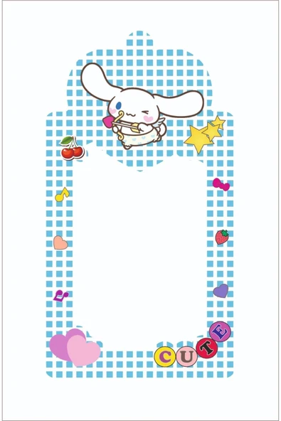 Cinnamoroll Card Holder Sanrio Pc Holder Kpop Fotokart Koyucu Binder Kpop Holder - Resim 7