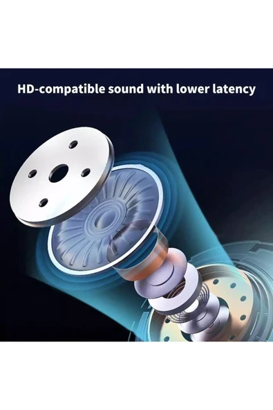 Mıknatıslı Spor Bluetooth Kulaklık 200 Saat Müzik - Resim 4