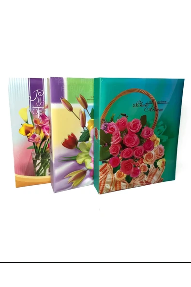 10x15 400 Lü fotoğraf Resim Albümü Lüks Amatör Fotoğraf Albümü - Resim 5