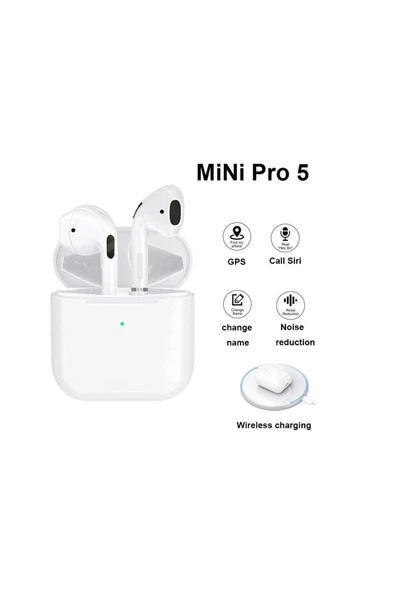 Bluetooth Kulaklık Pro 5 Ios-android Uyumlu Iddialı Kıyassız Üst Kalite ürün görseli 1