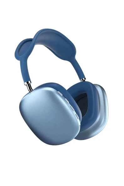 P9 Air Pro Max Uyumlu Kablosuz 5.0 Mikrofonlu Sd Kart Girişli Aux Kablolu Bluetooth Kulaklık - Resim 3